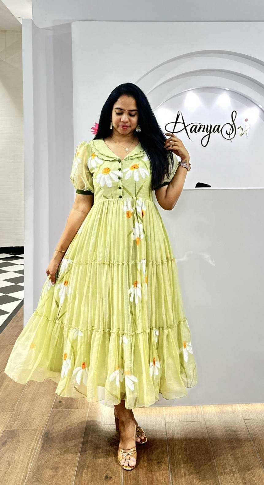 Ynf Scuba KESH210 2540 Suits & Dresses Wholesale Casual Dresses A-Line Dresses Printed Dresses Manufacturer- Kapda Export