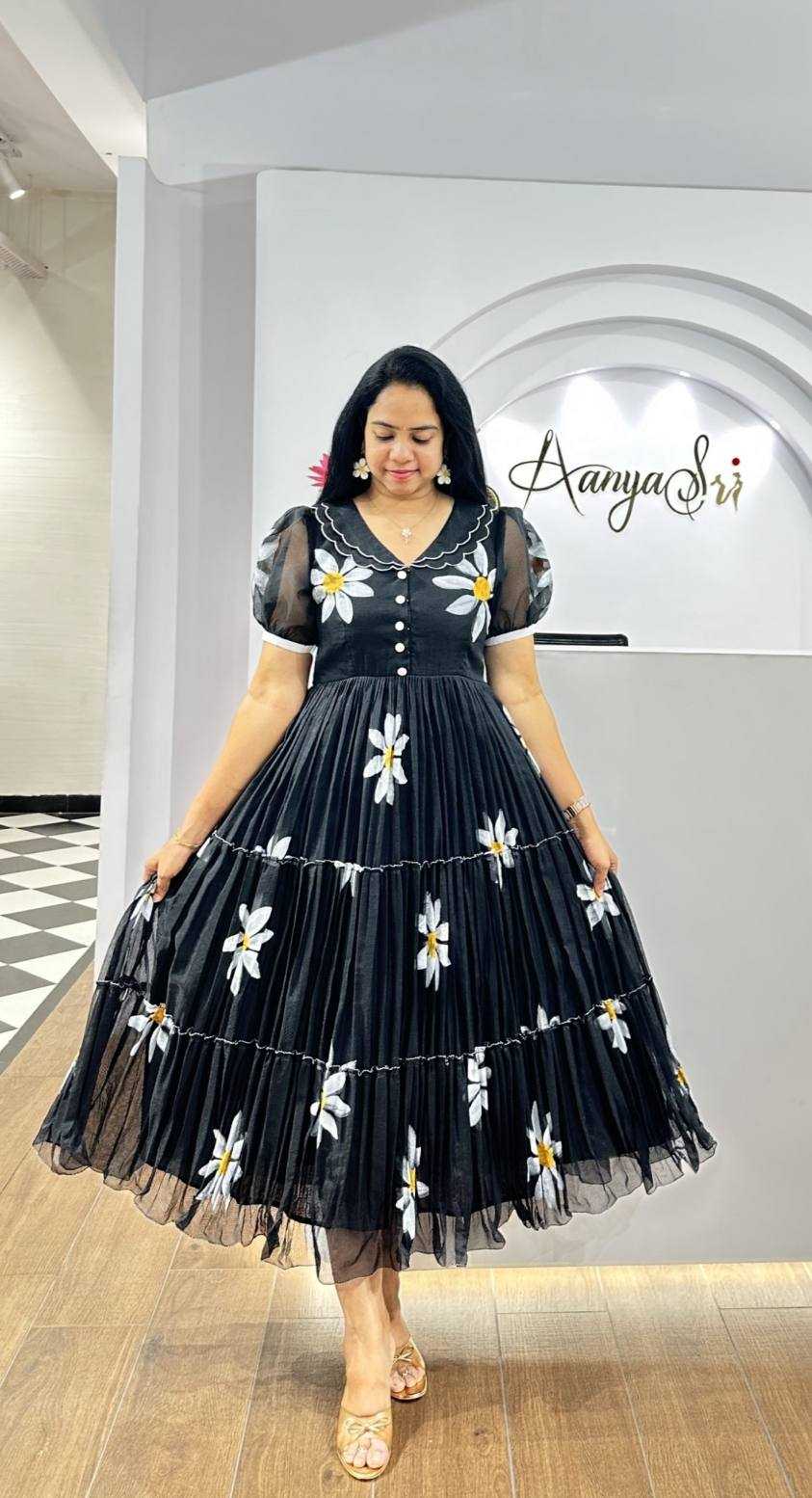 Ynf Scuba KESH210 2544 Suits & Dresses Wholesale Party Wear Dresses A-Line Dresses Printed Dresses Manufacturer- Kapda Export