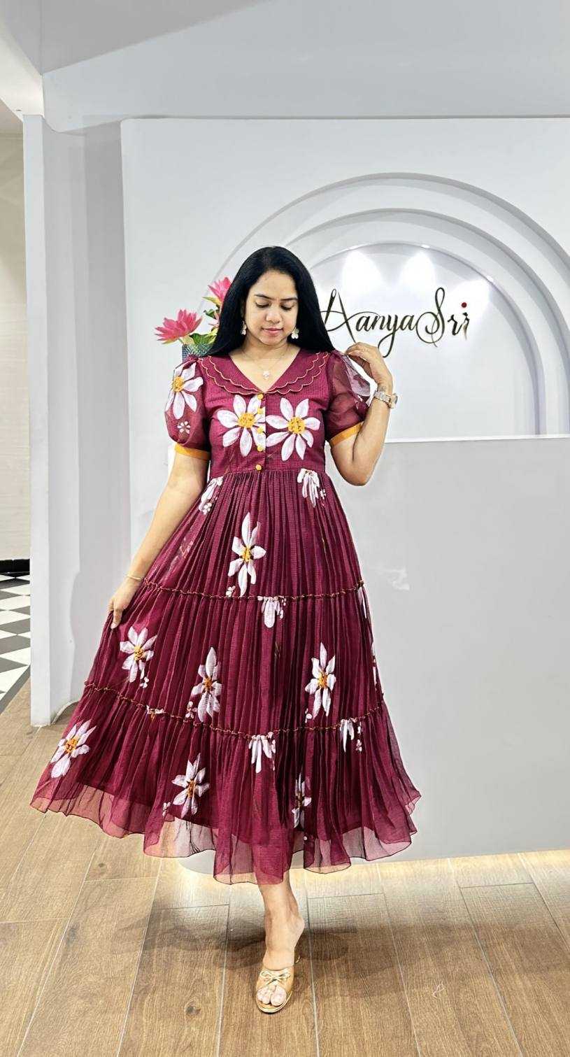 Ynf Scuba KESH210 2546 Suits & Dresses Wholesale Party Wear Dresses A-Line Dresses Printed Dresses Manufacturer- Kapda Export