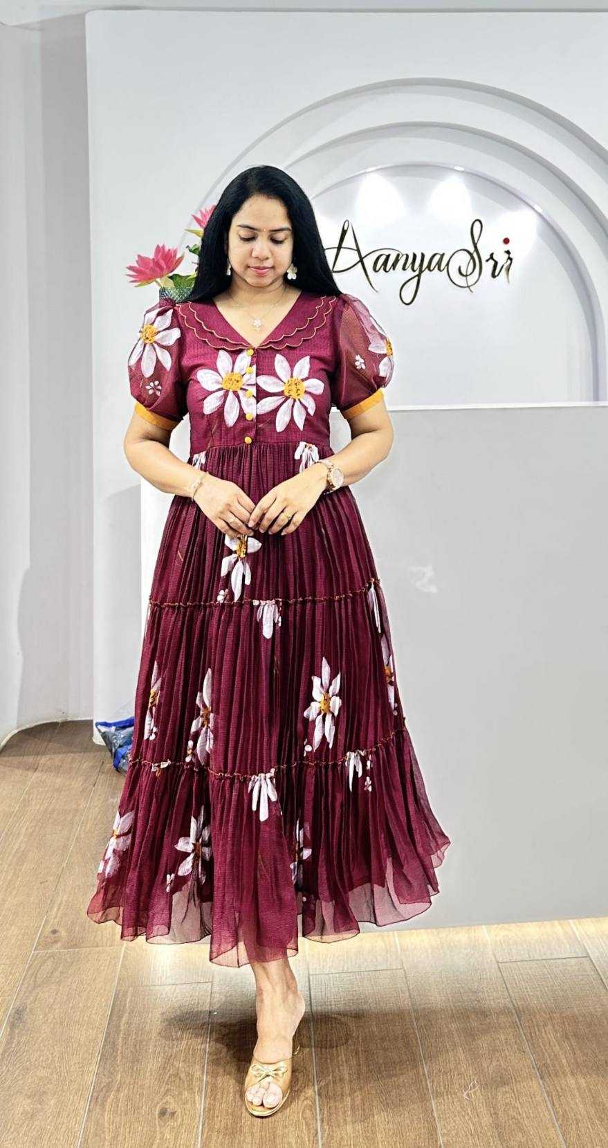 Ynf Scuba KESH210 2546 Suits & Dresses Wholesale Party Wear Dresses A-Line Dresses Printed Dresses Manufacturer- Kapda Export