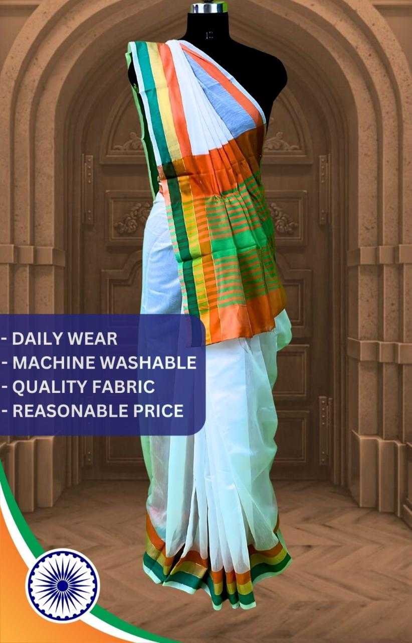 Ynf Silk Cotton KESH649 26 January Sarees Silk Sarees Festive Collections Wholesale Designer Sarees Indian Sarees Independence Day Collections Manufacturer- Kapda Export