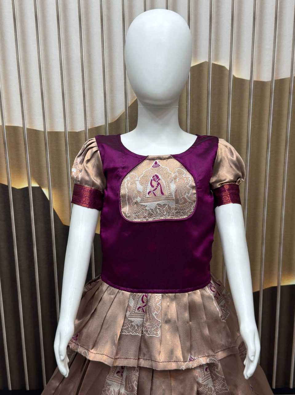 Ynf Silk KESH642 066 Kids Wear Wholesale Kids Lehenga Kids Lehenga Choli Girls Ethnic Wear Manufacturer- Kapda Export