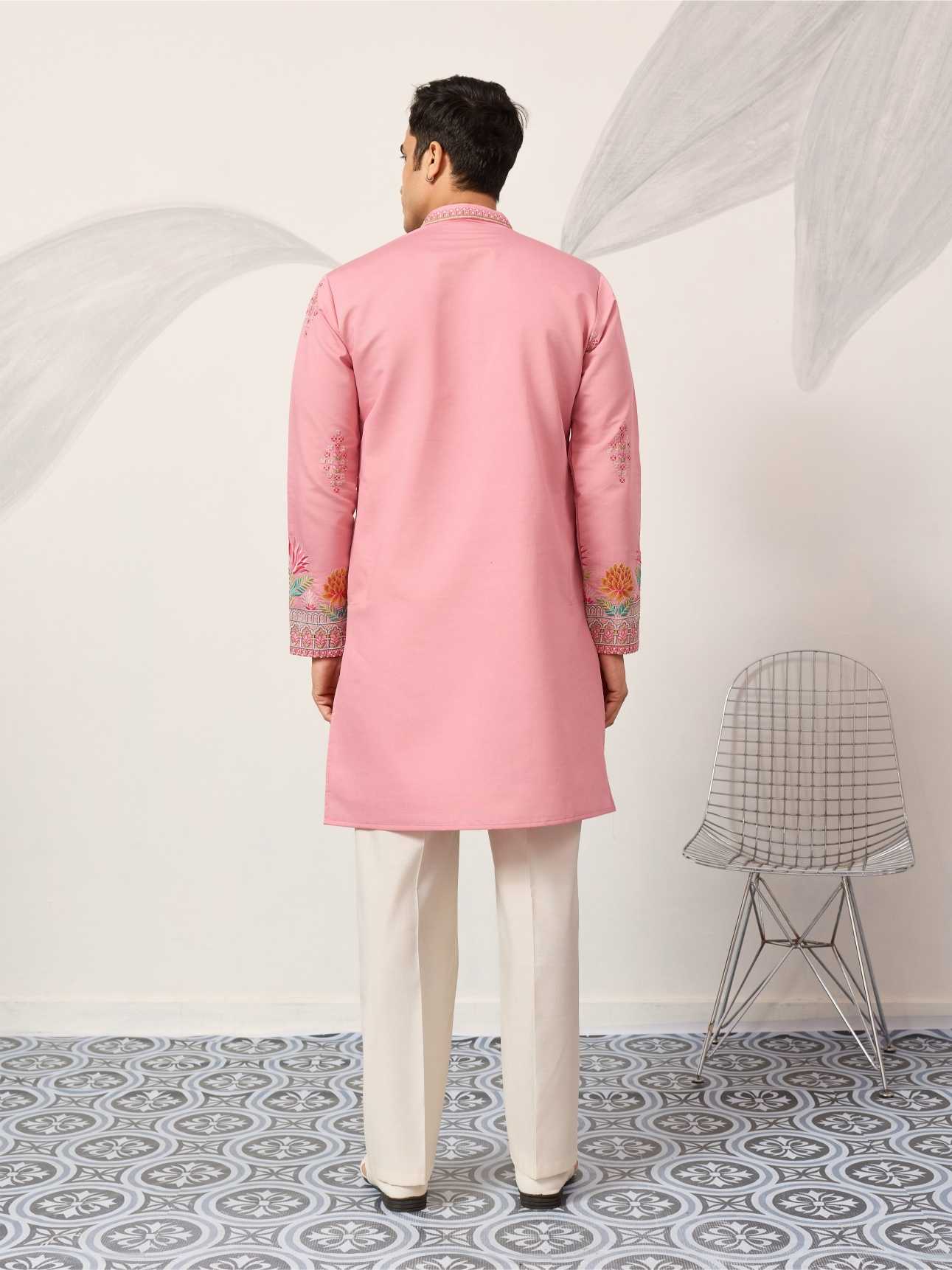 Ynf Silk RIN202 61641 THE GRAND KURTA Mens Wear Wholesale Mens Kurta Pyjama Men Kurta Pajama Men Wedding kurta Manufacturer- Kapda Export