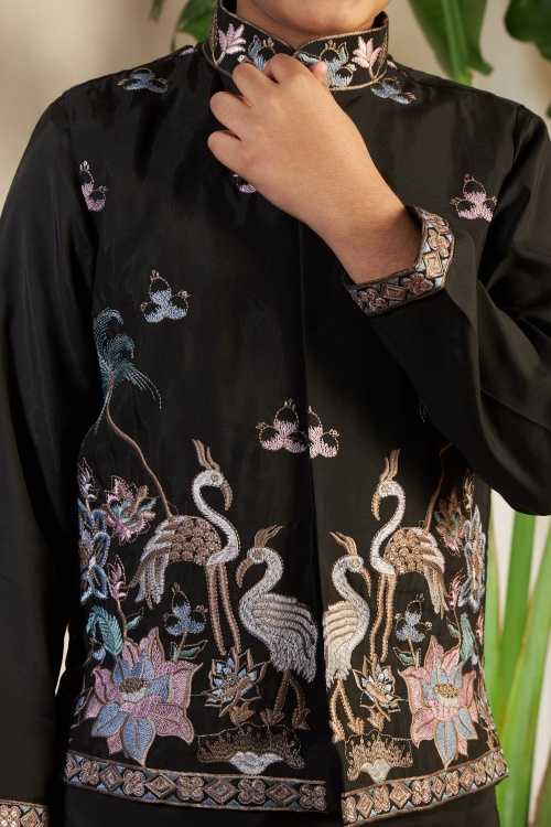 Ynf Silk RIN202 91051 LITTLE VIRAASAT Kids Wear Wholesale Boys Kurta Pyjama Kids Kurta Pajama Baby Boy Kurta Set Manufacturer- Kapda Export