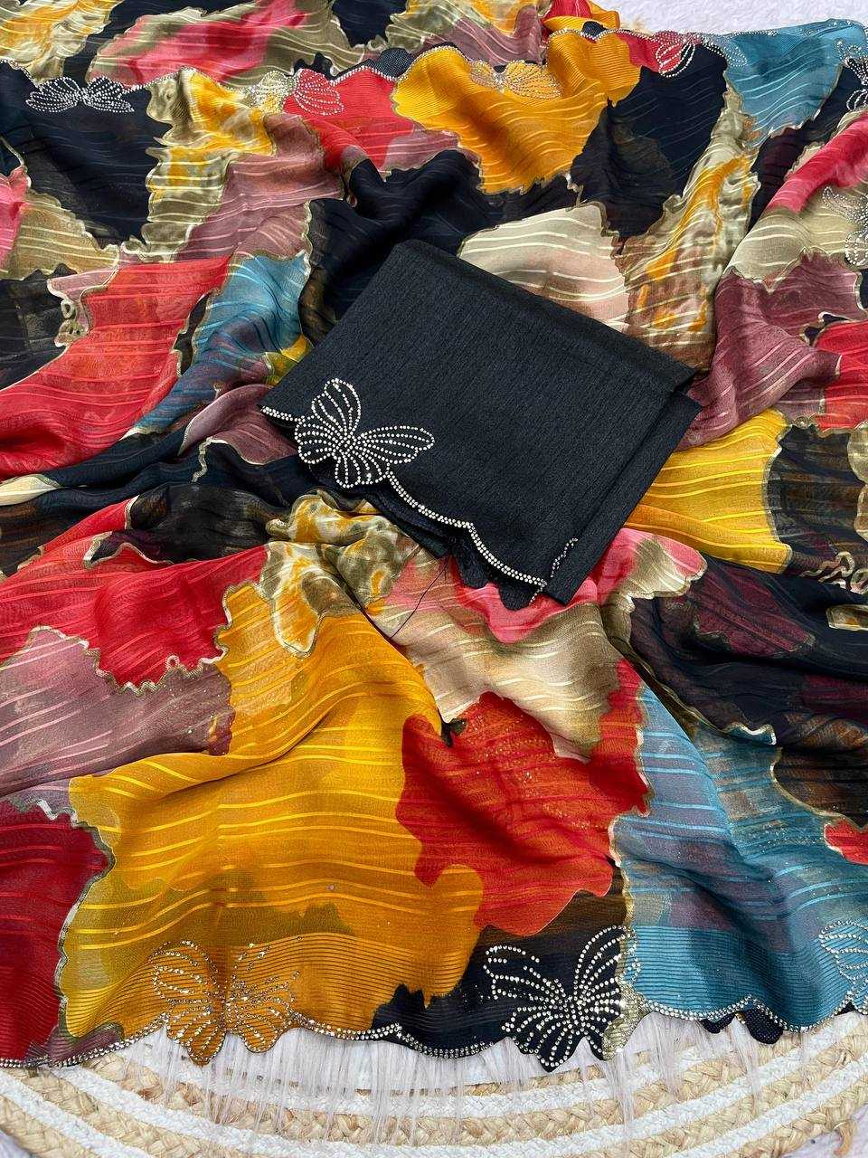 Ynf Silk RIN230 683 Sarees Wholesale Designer Sarees Fancy Sarees Weightless Sarees Manufacturer- Kapda Export