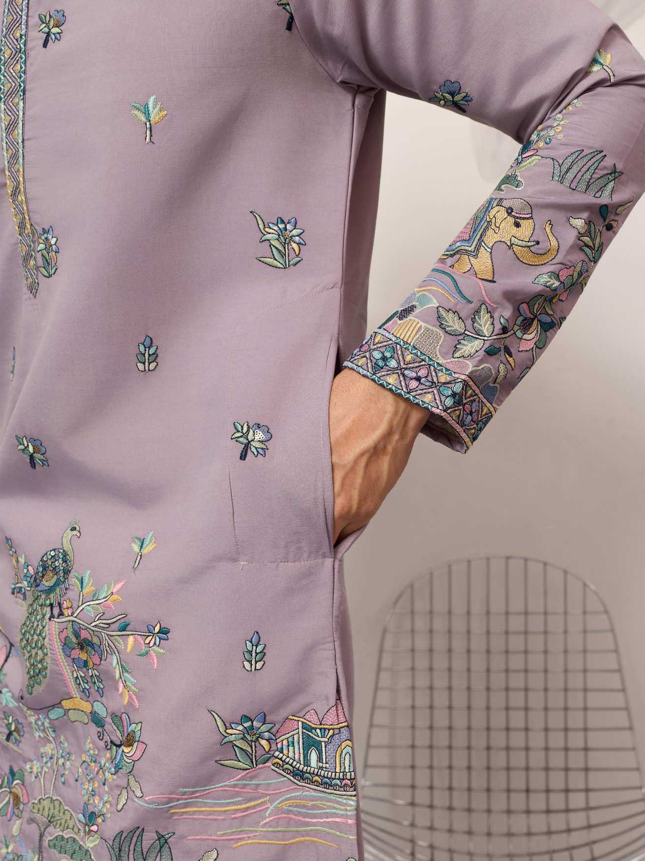 Ynf Silk Viscose RIN202 SHUBHVASTRA COUTURE 61601 Mens Wear Wholesale Mens Kurtas Mens Kurta Pyjama Men Wedding kurta Manufacturer- Kapda Export