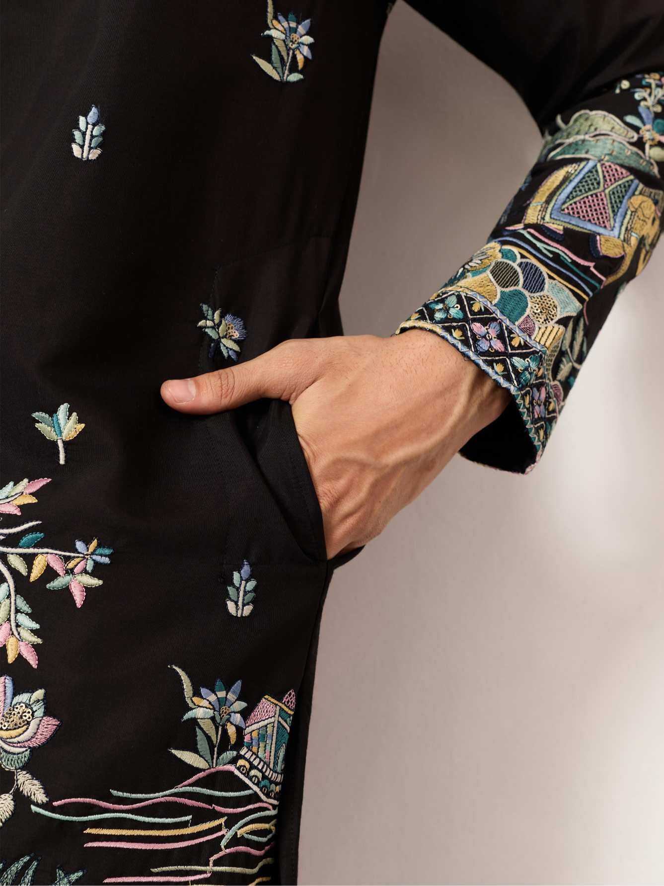 Ynf Silk Viscose RIN202 SHUBHVASTRA COUTURE 61601 Mens Wear Wholesale Mens Kurtas Mens Kurta Pyjama Men Wedding kurta Manufacturer- Kapda Export