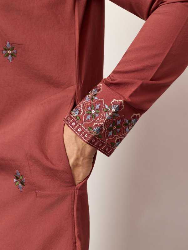 Ynf Silk Viscose RIN202 SHUBHVASTRA ETHNIC 21071 Mens Wear Wholesale Mens Kurtas Men Kurta Pajama Men Wedding kurta Manufacturer- Kapda Export