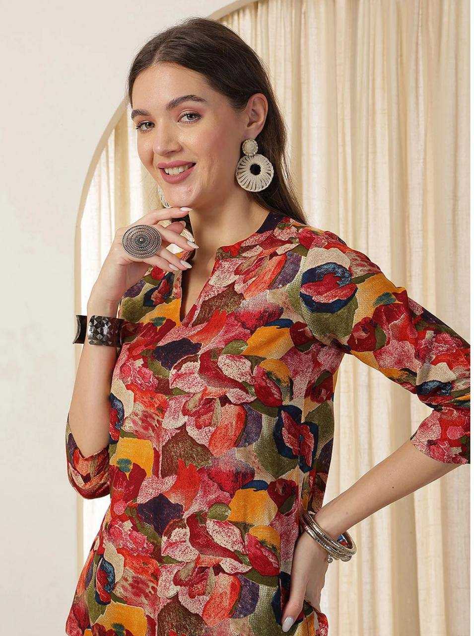 Ynf Slub Reyon KESH175 SHIKSHA Kurti Wholesale Workwear Kurtis Short Kurtis Designer Kurtis Manufacturer- Kapda Export