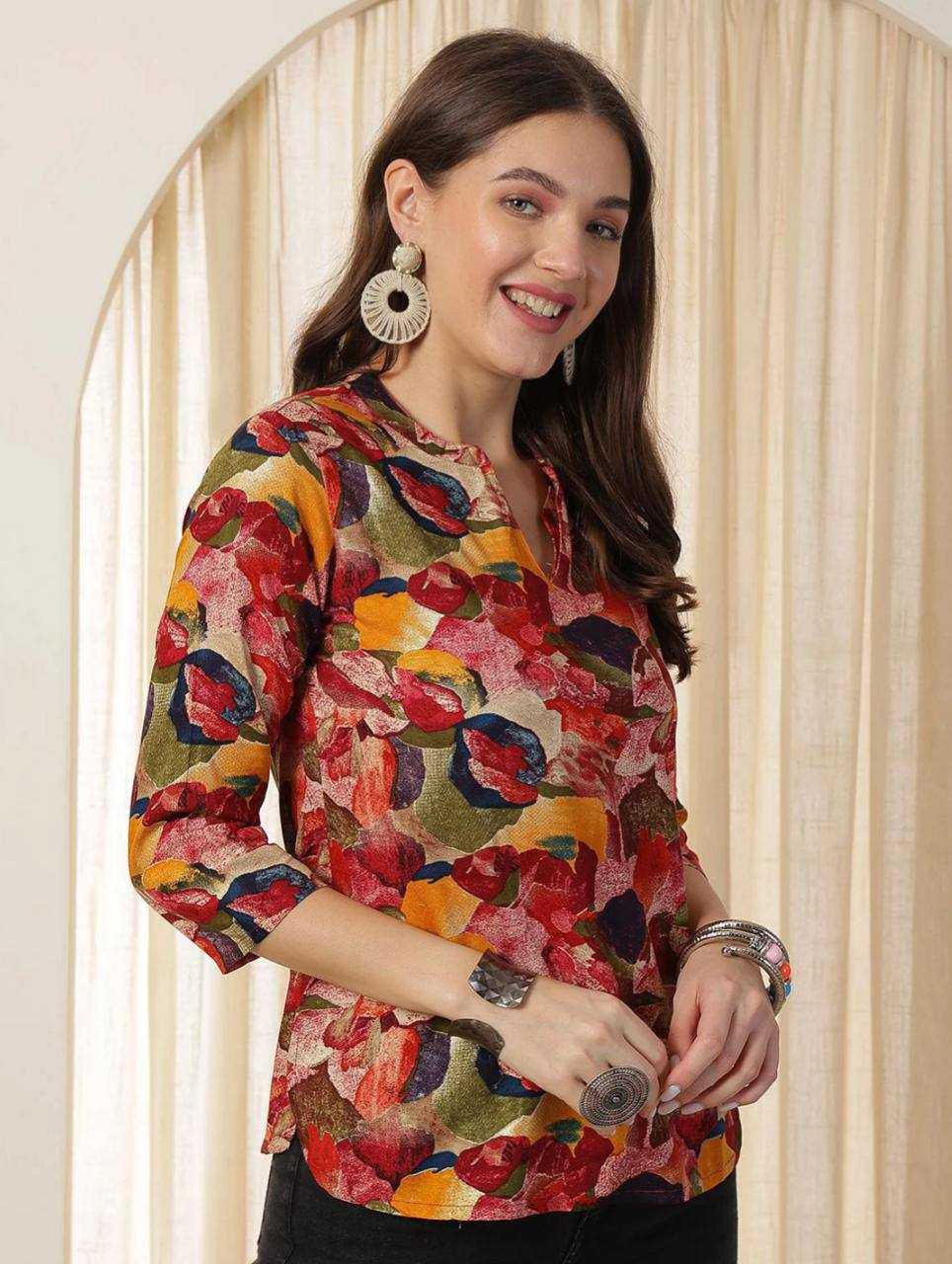 Ynf Slub Reyon KESH175 SHIKSHA Kurti Wholesale Workwear Kurtis Short Kurtis Designer Kurtis Manufacturer- Kapda Export