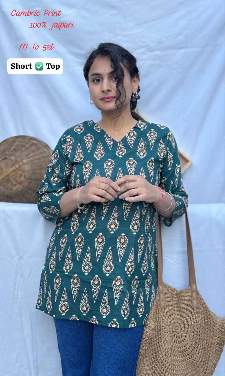 Ynf Soft Cotton KESH594 CAMBRIC Kurti Wholesale Casual Kurtis Festive Kurtis Short Kurtis Manufacturer- Kapda Export