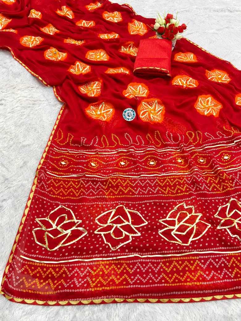 Ynf Soft Gold Crush KESH584 ART Sarees Wholesale Printed Sarees Embroidered Sarees Gota Work Saree Manufacturer- Kapda Export