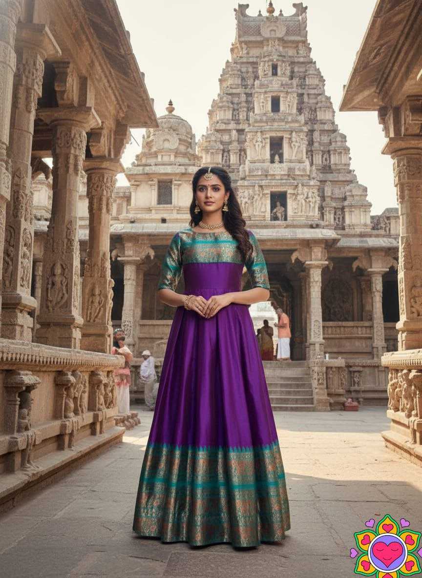 Ynf Soft Silk KESH550 321 Gowns Wholesale Party Gowns Long Gowns Designer Gowns Manufacturer- Kapda Export