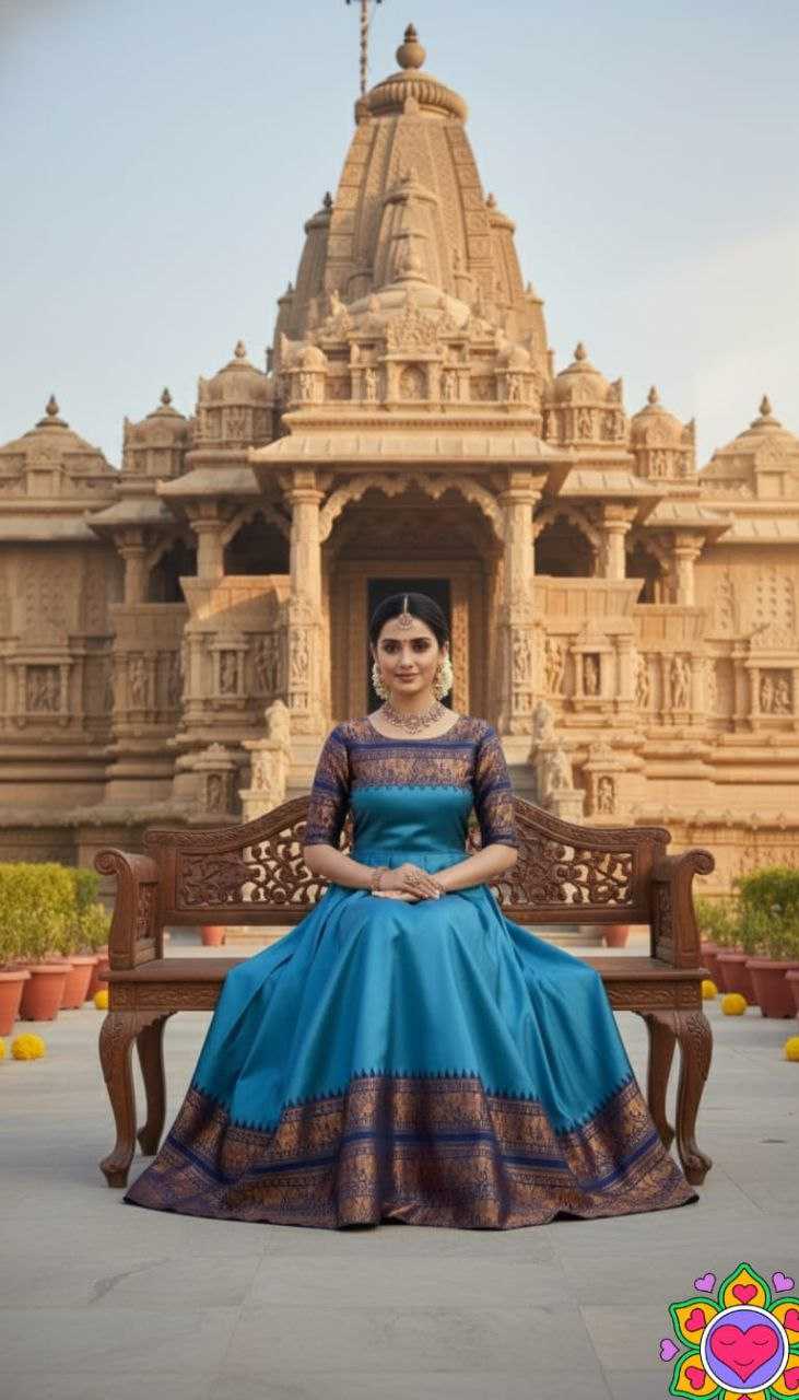 Ynf Soft Silk KESH550 321 Gowns Wholesale Party Gowns Long Gowns Designer Gowns Manufacturer- Kapda Export