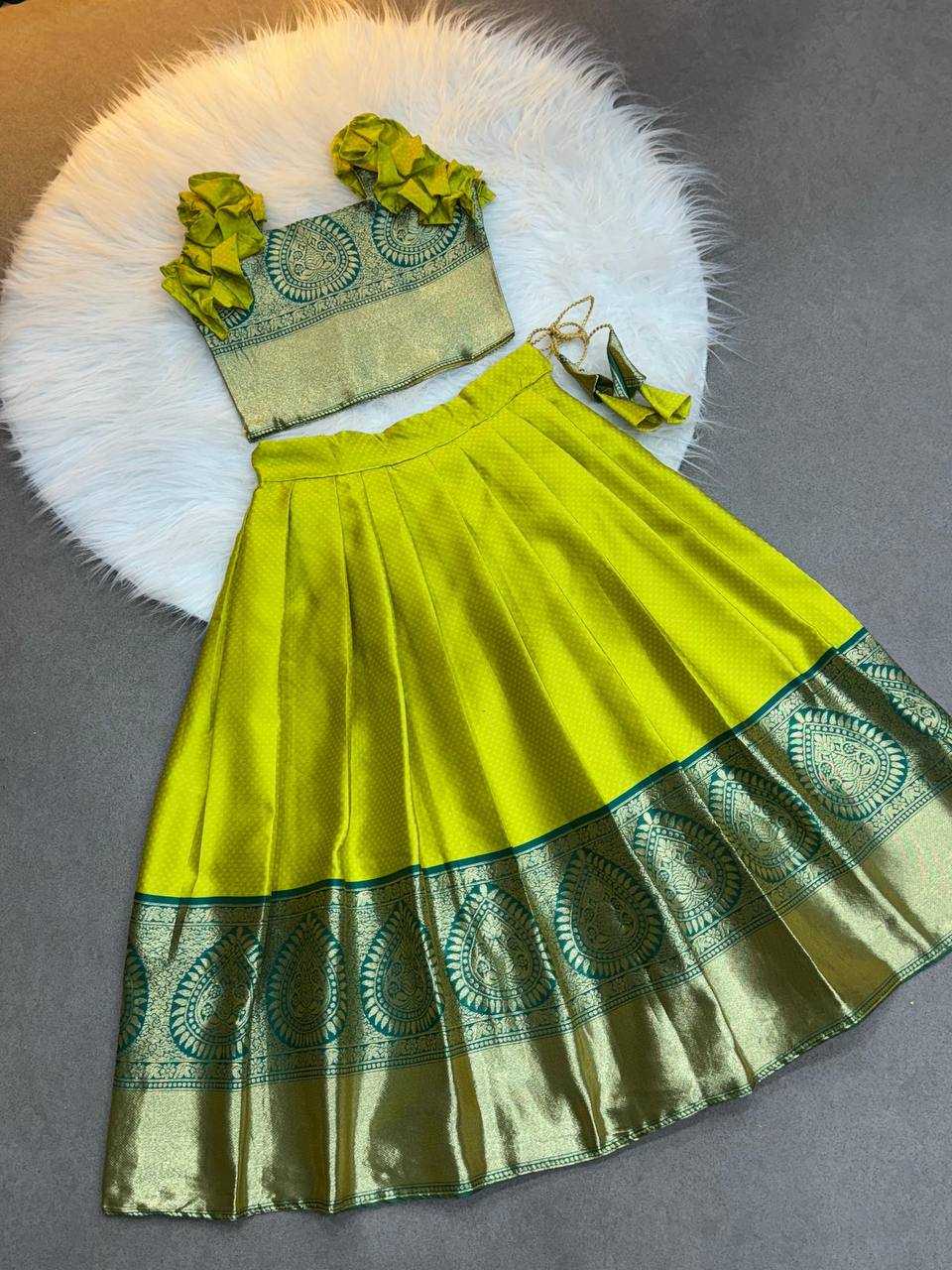 Ynf Soft Silk KESH709 04 Kids Wear Wholesale Ethnic Dresses For Kids Kids Lehenga Choli Kids Festive Wear Manufacturer- Kapda Export