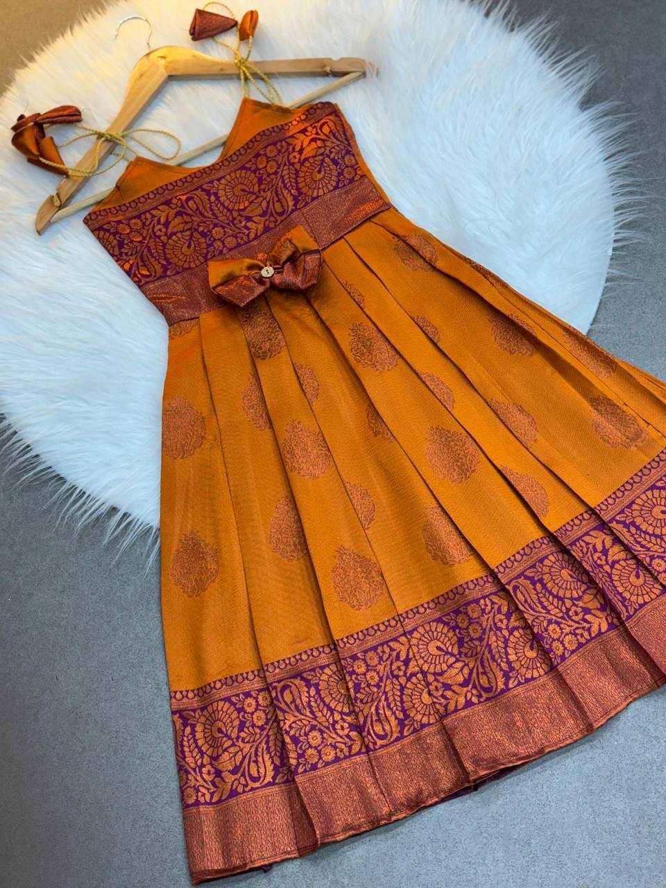 Ynf Soft Silk KESH709 08 Kids Wear Wholesale Kids Gown Kids Co-ord Set Kids Ethnic Wear Manufacturer- Kapda Export