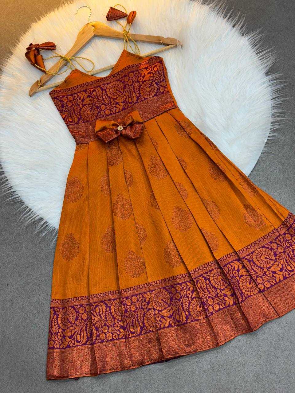 Ynf Soft Silk KESH709 08 Kids Wear Wholesale Kids Gown Kids Co-ord Set Kids Ethnic Wear Manufacturer- Kapda Export