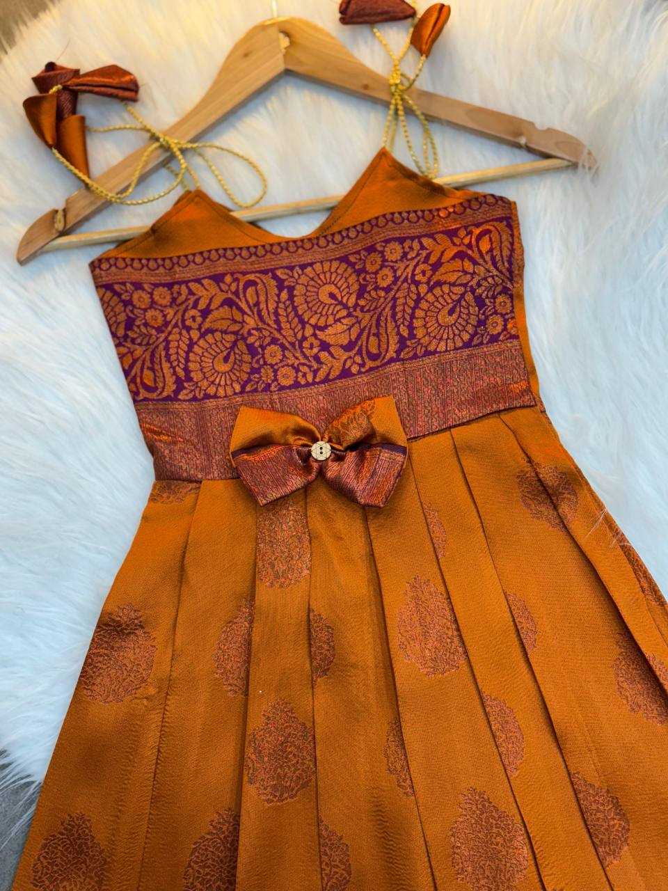 Ynf Soft Silk KESH709 08 Kids Wear Wholesale Kids Gown Kids Co-ord Set Kids Ethnic Wear Manufacturer- Kapda Export