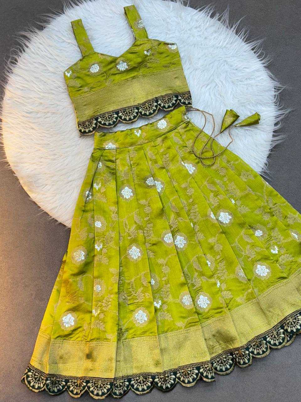 Ynf Soft Silk KESH709 11 Kids Wear Wholesale Kids Lehenga Choli Girls Ethnic Wear Kids Wedding Outfits Manufacturer- Kapda Export