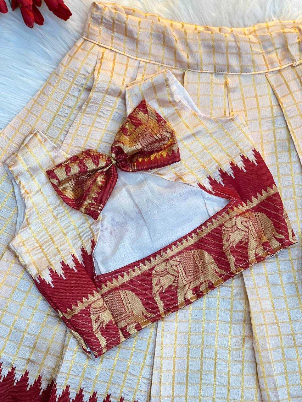 Ynf Soft Silk KESH709 17 Kids Wear Wholesale Kids Co-ord Set Kids Lehenga Choli Girls Ethnic Wear Manufacturer- Kapda Export