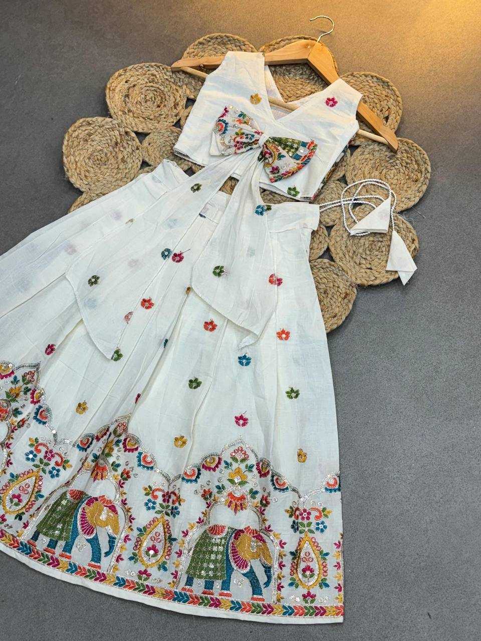 Ynf Soft Silk KESH709 17 Kids Wear Wholesale Kids Co-ord Set Kids Lehenga Choli Girls Ethnic Wear Manufacturer- Kapda Export