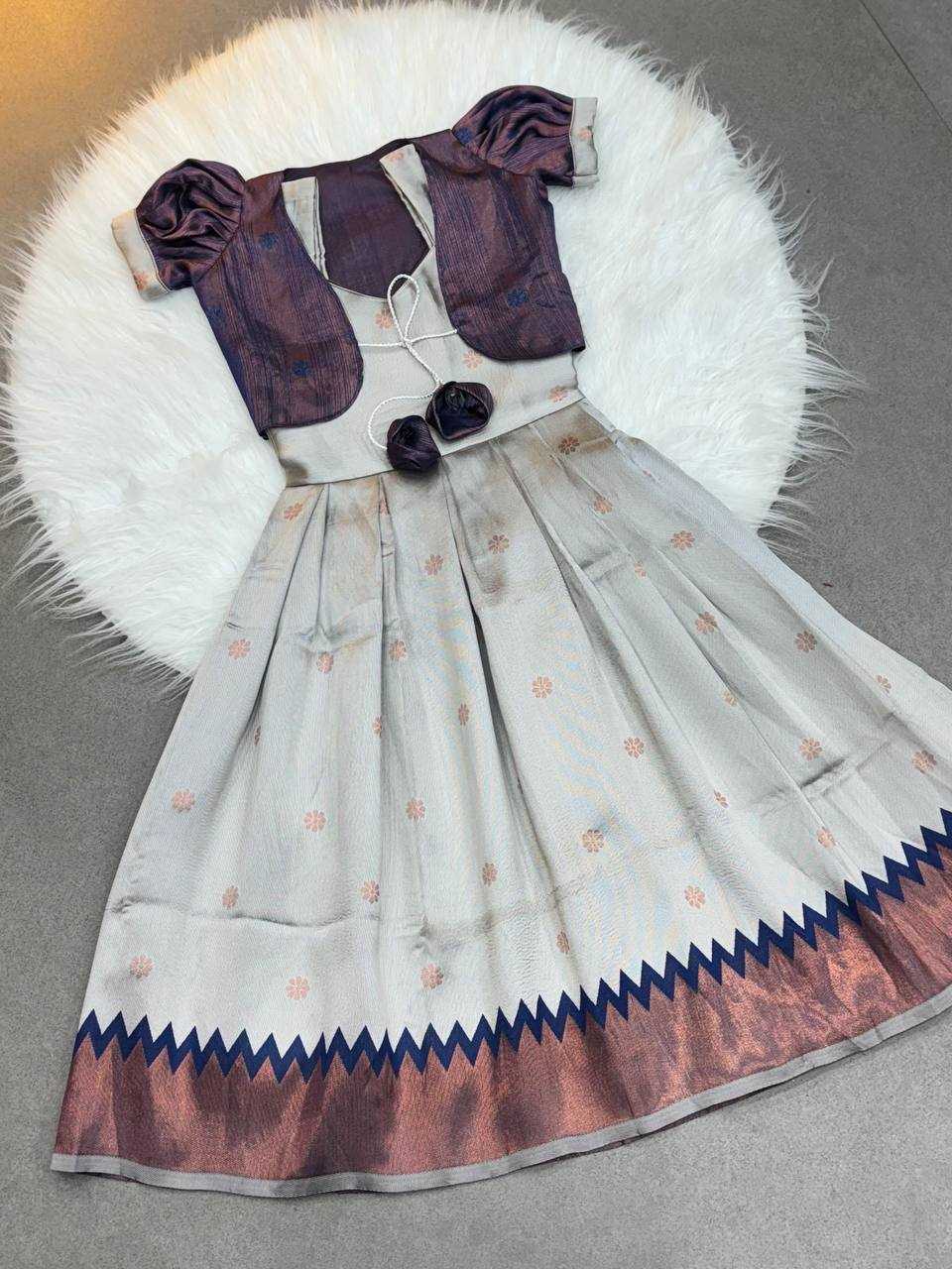 Ynf Soft Silk KESH709 18 Kids Wear Wholesale Kids Gown Kids Co-ord Set Kids Ethnic Gowns Manufacturer- Kapda Export