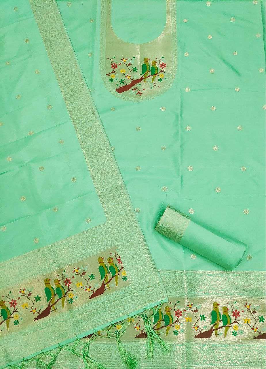 Ynf Soft Silk KESH714 003 Suits & Dresses Wholesale Unstitched Suits Wedding Suits Designer Suits Manufacturer- Kapda Export