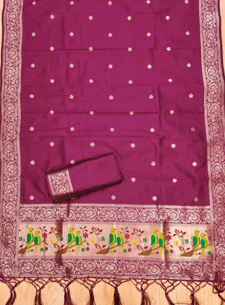 Ynf Soft Silk KESH714 003 Suits & Dresses Wholesale Unstitched Suits Wedding Suits Designer Suits Manufacturer- Kapda Export