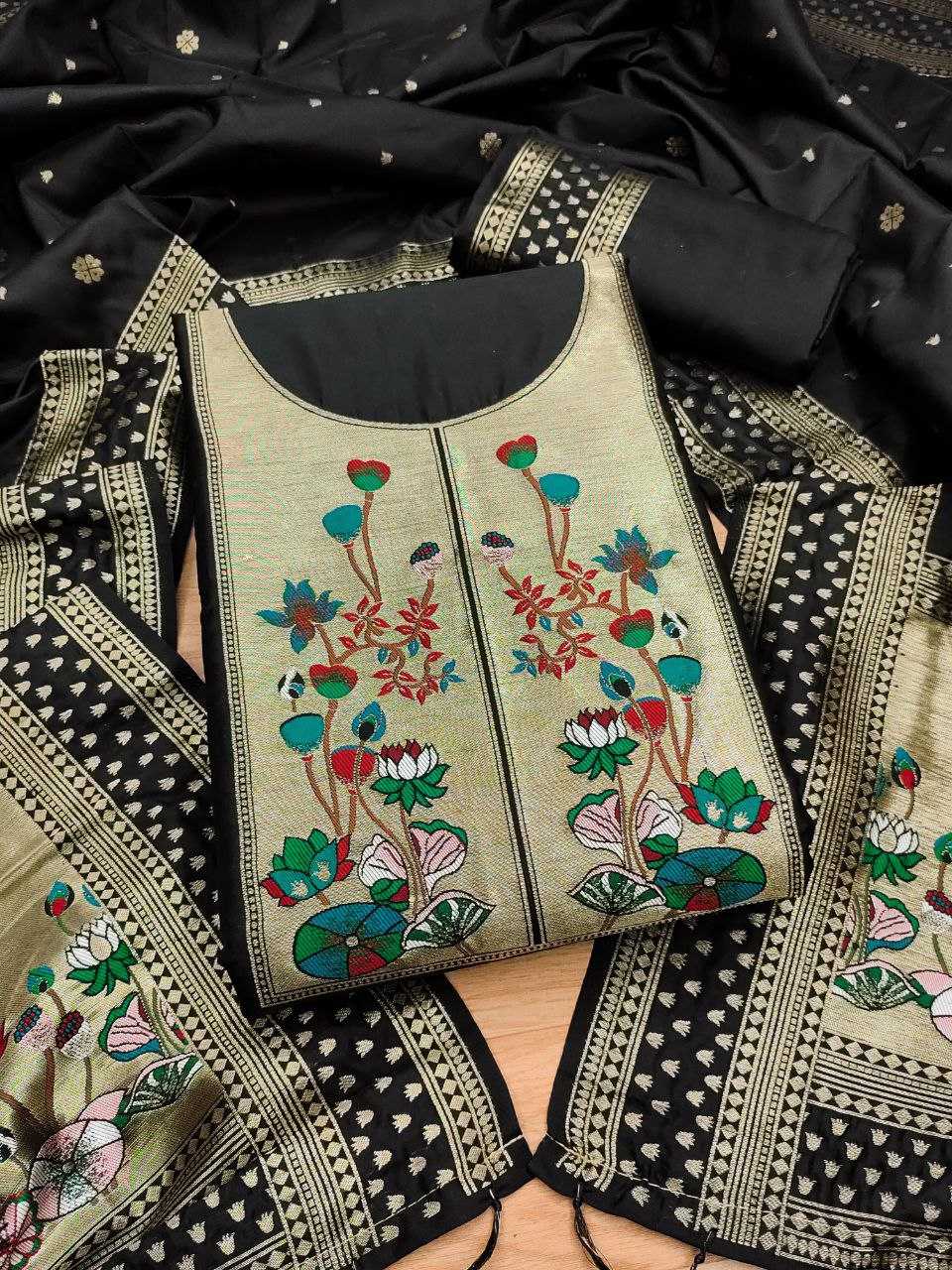 Ynf Soft Silk KESH714 006 Suits & Dresses Wholesale Unstitched Suits Party wear suits Ethnic Dresses Manufacturer- Kapda Export