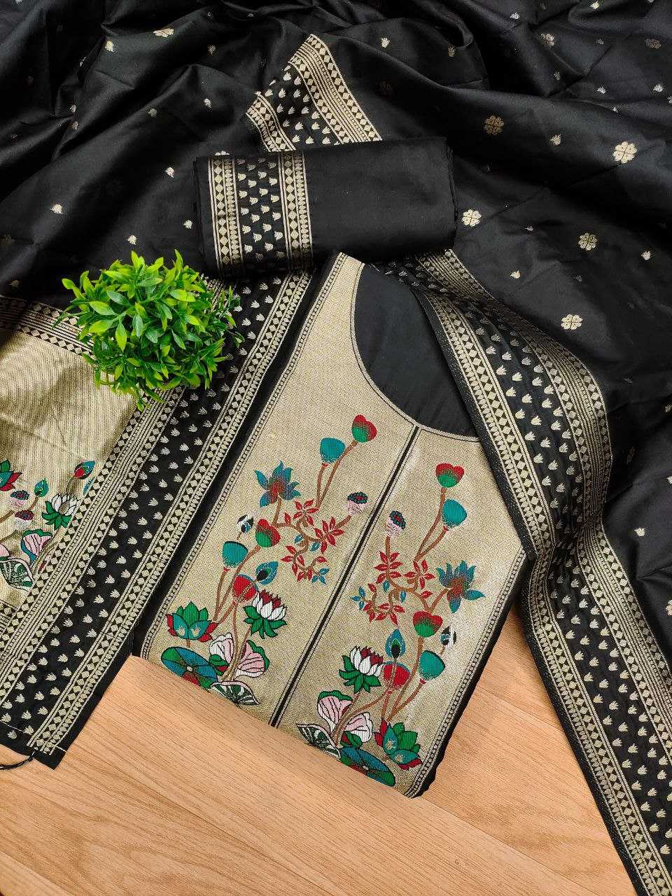 Ynf Soft Silk KESH714 006 Suits & Dresses Wholesale Unstitched Suits Party wear suits Ethnic Dresses Manufacturer- Kapda Export