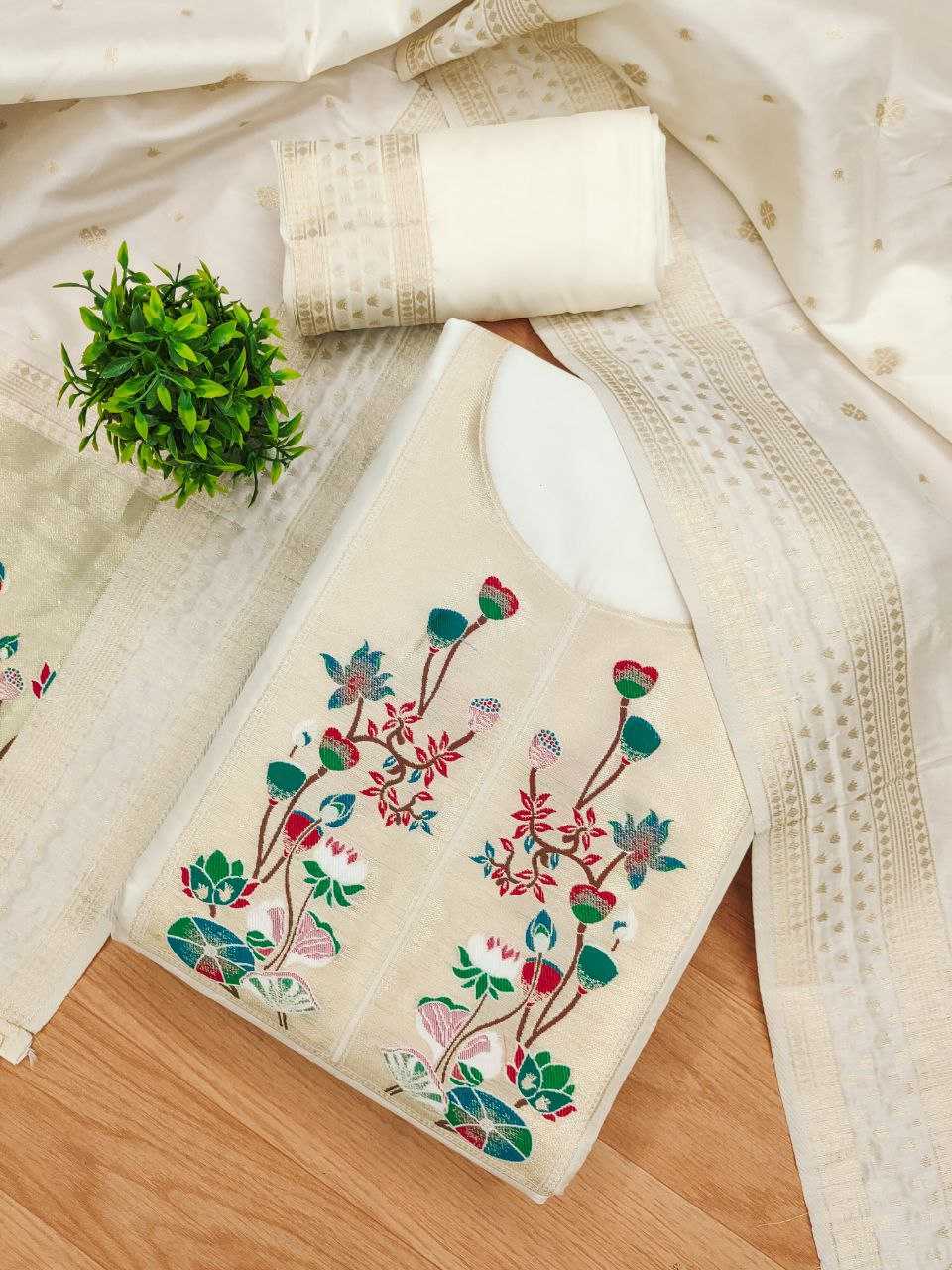 Ynf Soft Silk KESH714 006 Suits & Dresses Wholesale Unstitched Suits Party wear suits Ethnic Dresses Manufacturer- Kapda Export