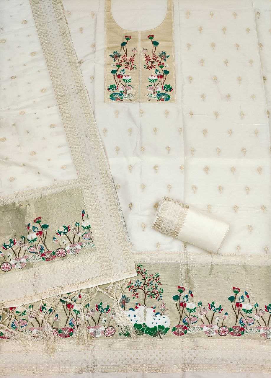 Ynf Soft Silk KESH714 006 Suits & Dresses Wholesale Unstitched Suits Party wear suits Ethnic Dresses Manufacturer- Kapda Export