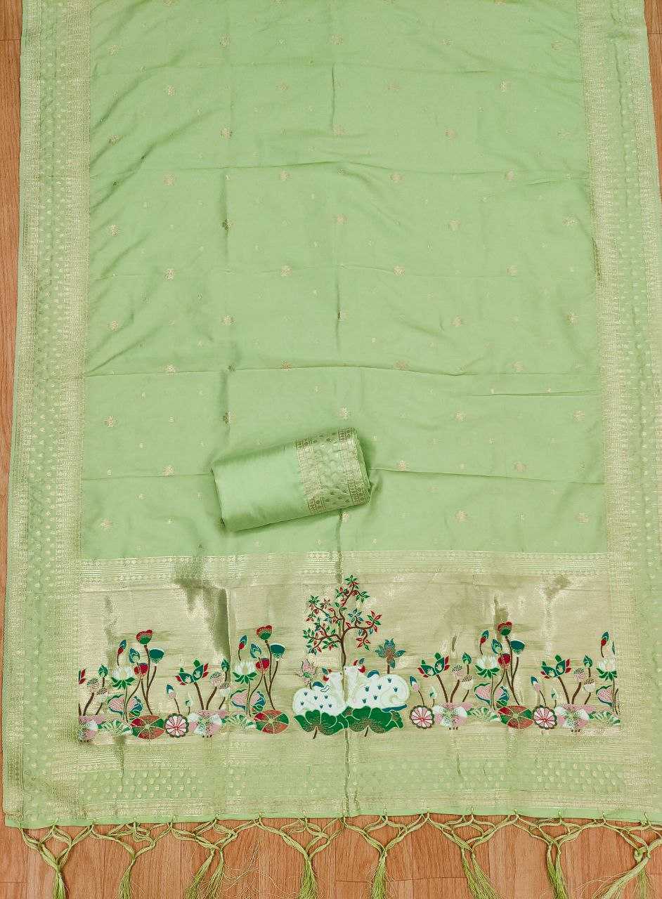 Ynf Soft Silk KESH714 006 Suits & Dresses Wholesale Unstitched Suits Party wear suits Ethnic Dresses Manufacturer- Kapda Export