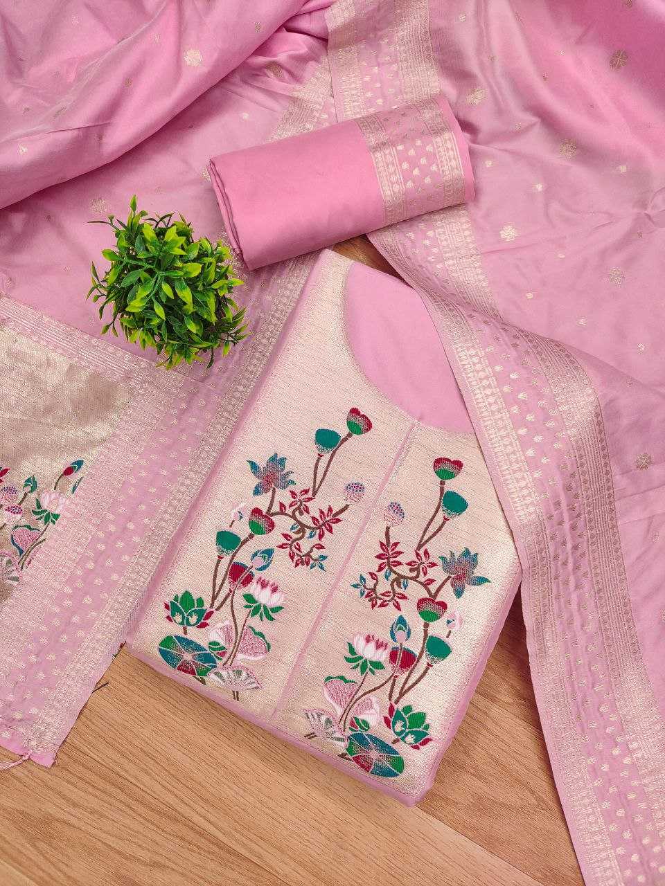 Ynf Soft Silk KESH714 006 Suits & Dresses Wholesale Unstitched Suits Party wear suits Ethnic Dresses Manufacturer- Kapda Export