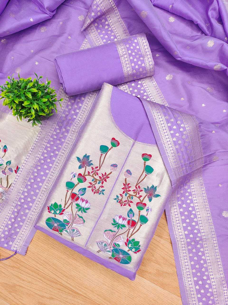 Ynf Soft Silk KESH714 006 Suits & Dresses Wholesale Unstitched Suits Party wear suits Ethnic Dresses Manufacturer- Kapda Export