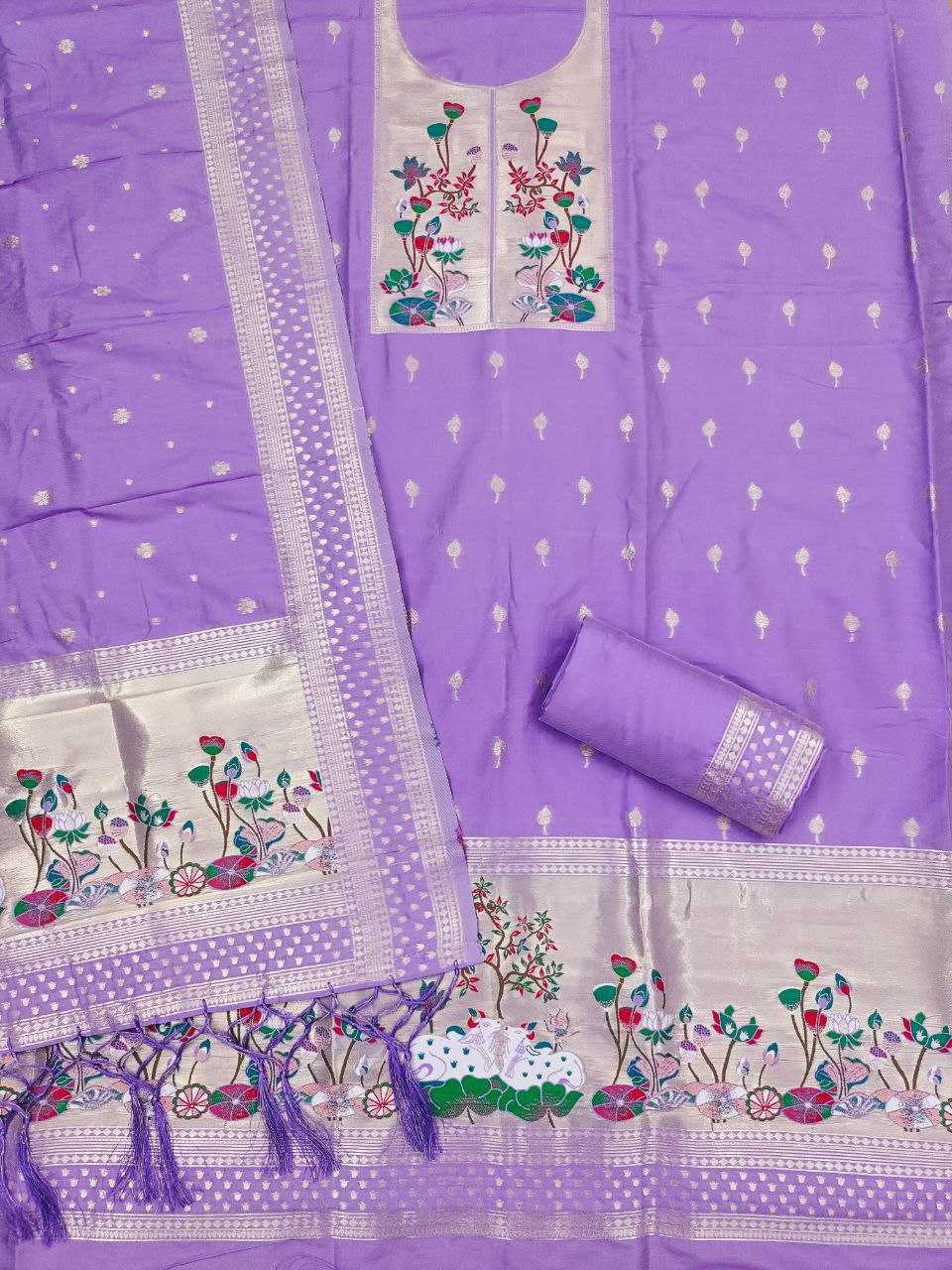 Ynf Soft Silk KESH714 006 Suits & Dresses Wholesale Unstitched Suits Party wear suits Ethnic Dresses Manufacturer- Kapda Export