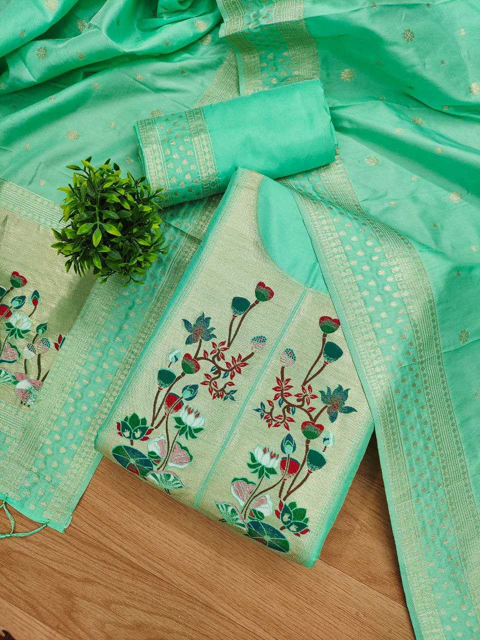 Ynf Soft Silk KESH714 006 Suits & Dresses Wholesale Unstitched Suits Party wear suits Ethnic Dresses Manufacturer- Kapda Export