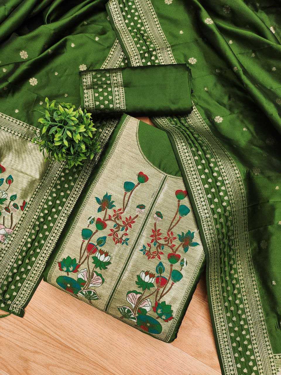 Ynf Soft Silk KESH714 006 Suits & Dresses Wholesale Unstitched Suits Party wear suits Ethnic Dresses Manufacturer- Kapda Export