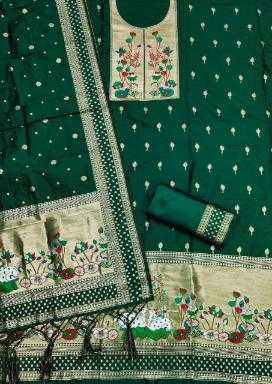 Ynf Soft Silk KESH714 007 Suits & Dresses Wholesale Unstitched Suits Wedding Suits Designer Suits Manufacturer- Kapda Export