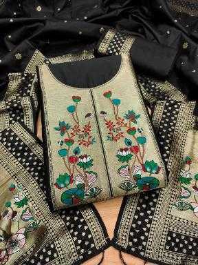 Ynf Soft Silk KESH714 007 Suits & Dresses Wholesale Unstitched Suits Wedding Suits Designer Suits Manufacturer- Kapda Export