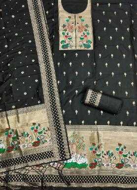 Ynf Soft Silk KESH714 007 Suits & Dresses Wholesale Unstitched Suits Wedding Suits Designer Suits Manufacturer- Kapda Export