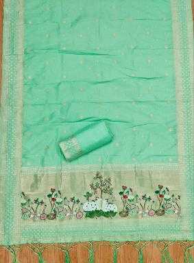 Ynf Soft Silk KESH714 007 Suits & Dresses Wholesale Unstitched Suits Wedding Suits Designer Suits Manufacturer- Kapda Export