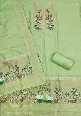 Ynf Soft Silk KESH714 007 Suits & Dresses Wholesale Unstitched Suits Wedding Suits Designer Suits Manufacturer- Kapda Export