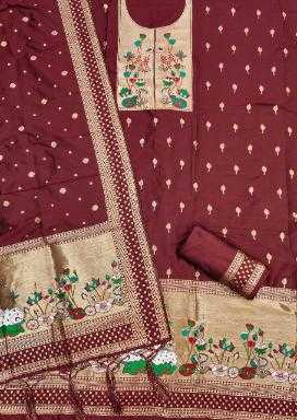 Ynf Soft Silk KESH714 007 Suits & Dresses Wholesale Unstitched Suits Wedding Suits Designer Suits Manufacturer- Kapda Export