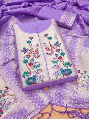 Ynf Soft Silk KESH714 007 Suits & Dresses Wholesale Unstitched Suits Wedding Suits Designer Suits Manufacturer- Kapda Export