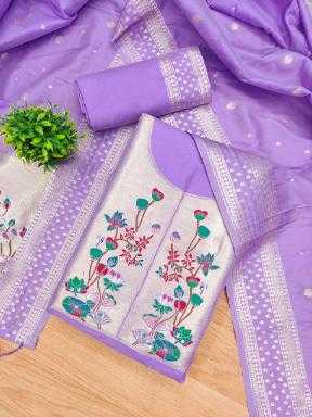 Ynf Soft Silk KESH714 007 Suits & Dresses Wholesale Unstitched Suits Wedding Suits Designer Suits Manufacturer- Kapda Export