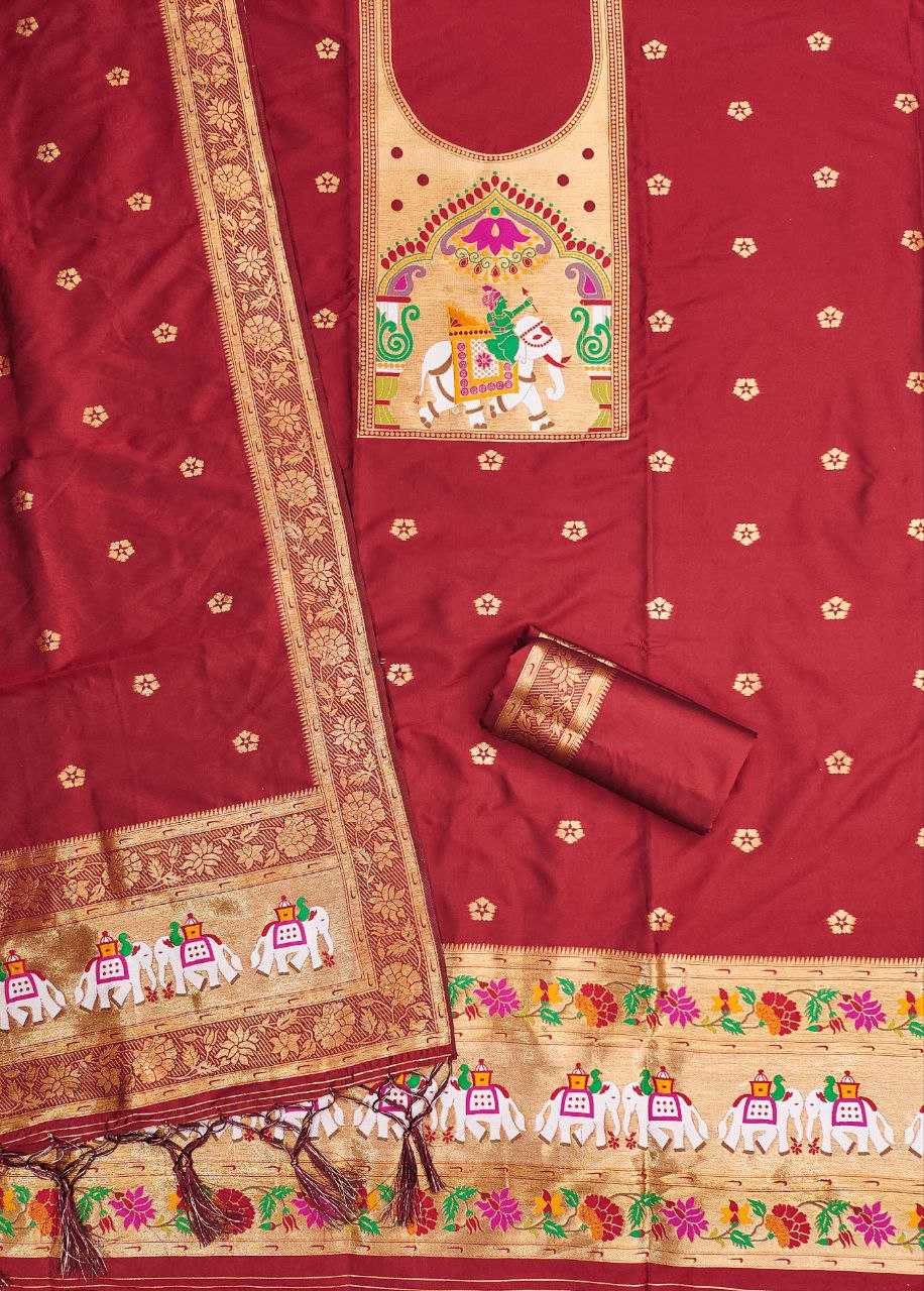 Ynf Soft Silk KESH714 014 Suits & Dresses Wholesale Unstitched Suits Wedding Suits Designer Suits Manufacturer- Kapda Export