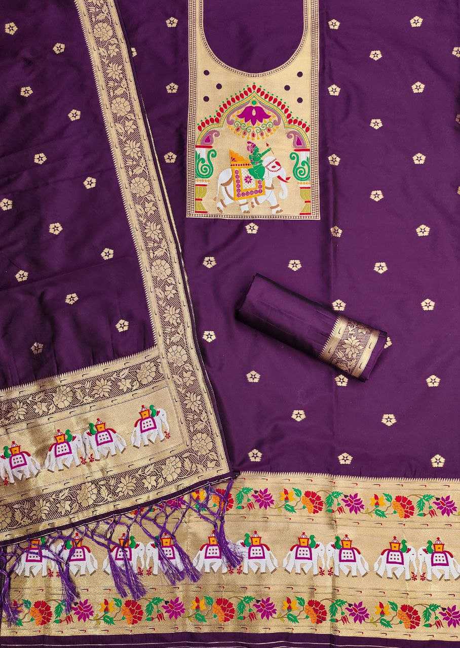 Ynf Soft Silk KESH714 014 Suits & Dresses Wholesale Unstitched Suits Wedding Suits Designer Suits Manufacturer- Kapda Export