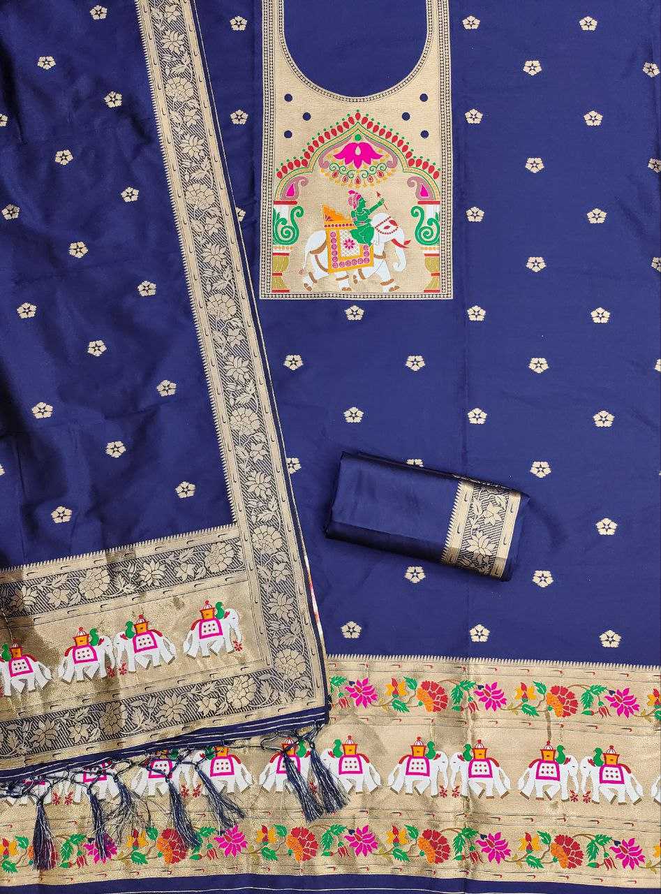 Ynf Soft Silk KESH714 014 Suits & Dresses Wholesale Unstitched Suits Wedding Suits Designer Suits Manufacturer- Kapda Export