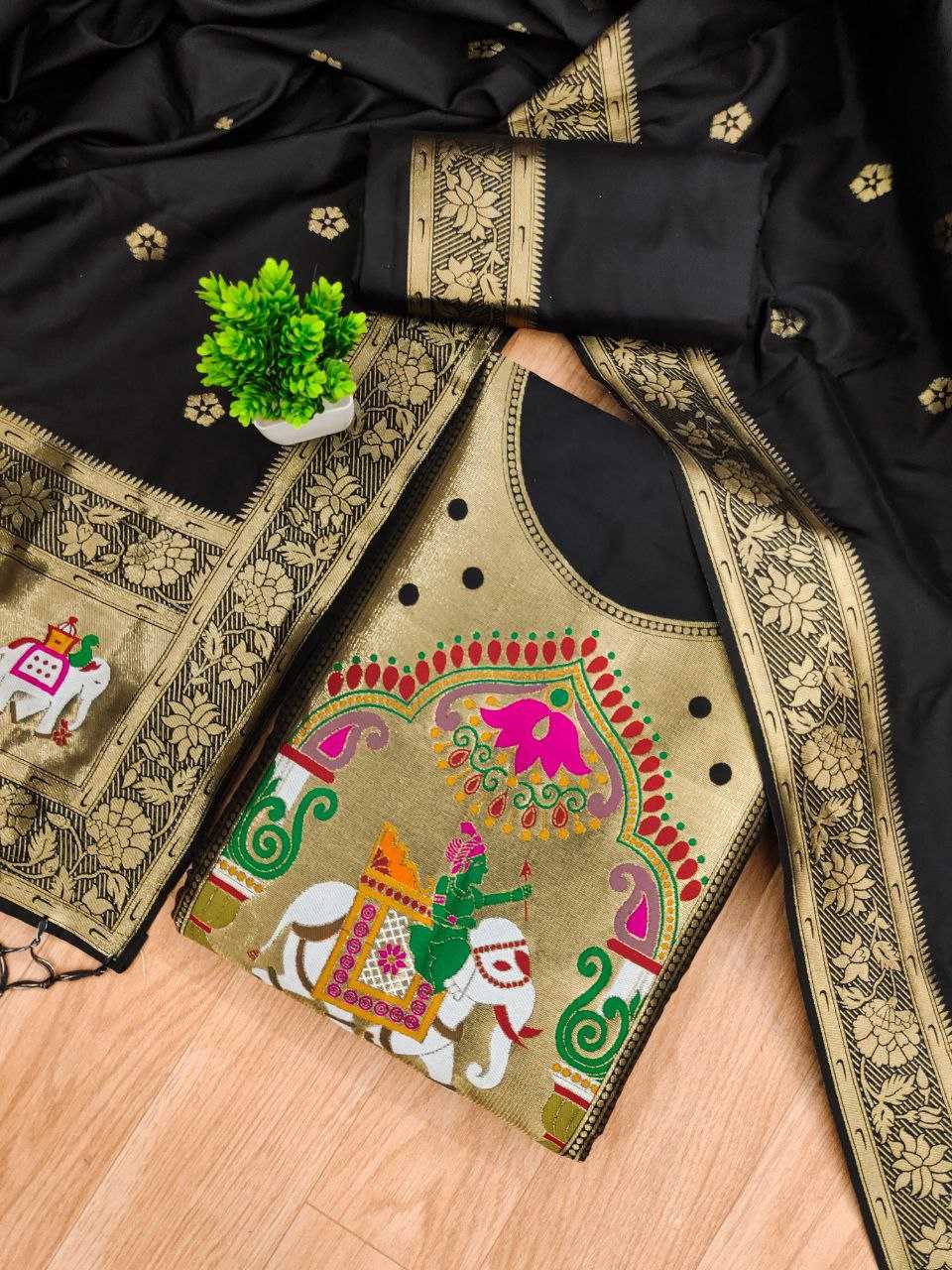 Ynf Soft Silk KESH714 014 Suits & Dresses Wholesale Unstitched Suits Wedding Suits Designer Suits Manufacturer- Kapda Export